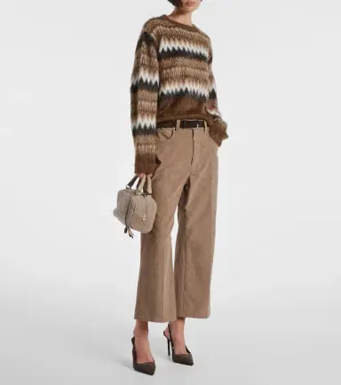 Brunello Cucinelli Wool and mohair-blend sweater | Thumbnail 3 Brunello Cucinelli Wool and mohair-blend sweater | Thumbnail 3
