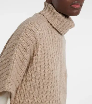 Brunello Cucinelli Ribbed-knit cashmere turtleneck sweater | Thumbnail 2