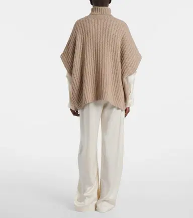 Brunello Cucinelli Ribbed-knit cashmere turtleneck sweater | Thumbnail 4