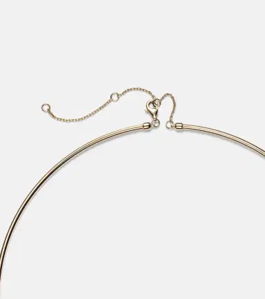 Yvonne Léon Yvonne Léon 9kt gold choker with diamonds | Thumbnail 2
