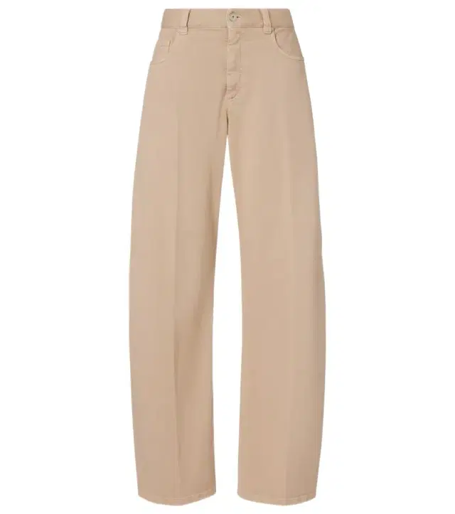 Brunello Cucinelli Mid-rise wide-leg jeans