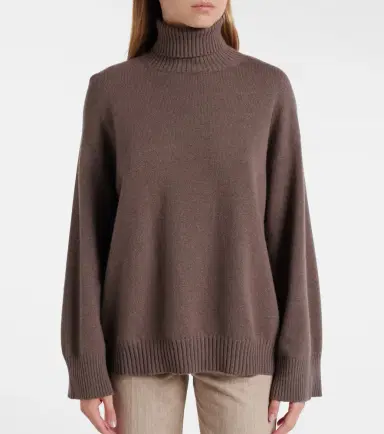 Brunello Cucinelli Oversized cashmere turtleneck sweater | Thumbnail 4 Brunello Cucinelli Oversized cashmere turtleneck sweater | Thumbnail 4