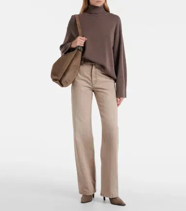 Brunello Cucinelli Oversized cashmere turtleneck sweater | Thumbnail 5 Brunello Cucinelli Oversized cashmere turtleneck sweater | Thumbnail 5