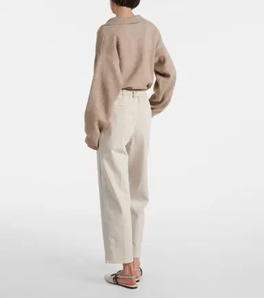 Brunello Cucinelli Monili mid-rise straight jeans | Thumbnail 3 Brunello Cucinelli Monili mid-rise straight jeans | Thumbnail 3