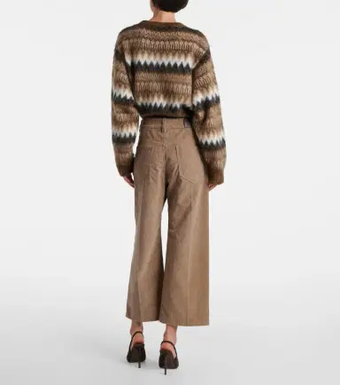 Brunello Cucinelli Monili cotton corduroy straight pants | Thumbnail 6 Brunello Cucinelli Monili cotton corduroy straight pants | Thumbnail 6