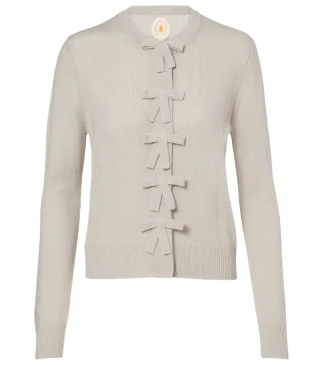 Jardin des Orangers Bow-detail cashmere cardigan