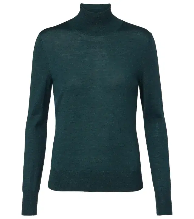 Carolina Herrera Wool and silk turtleneck sweater