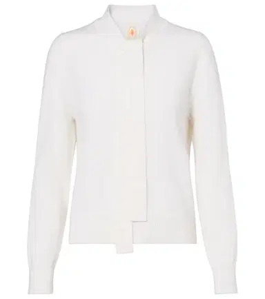 Jardin des Orangers Tie-neck wool and cashmere sweater | Thumbnail 1