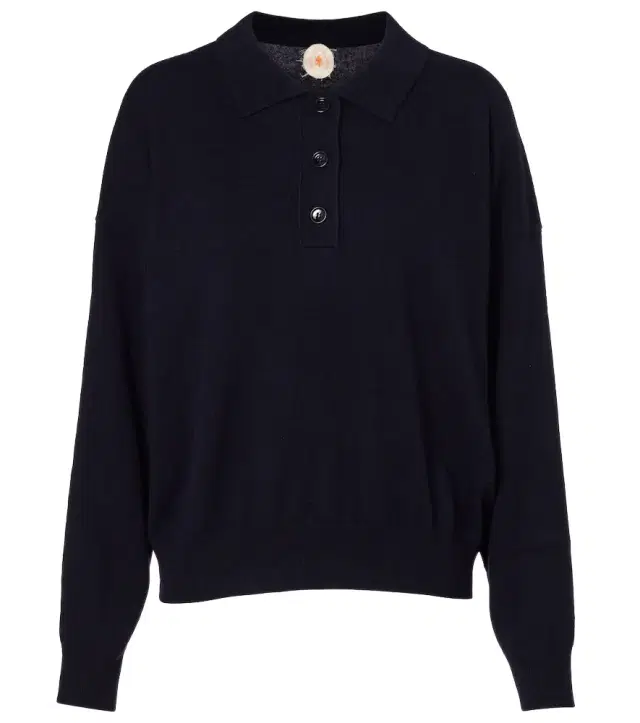 Jardin des Orangers Wool and cashmere polo sweater
