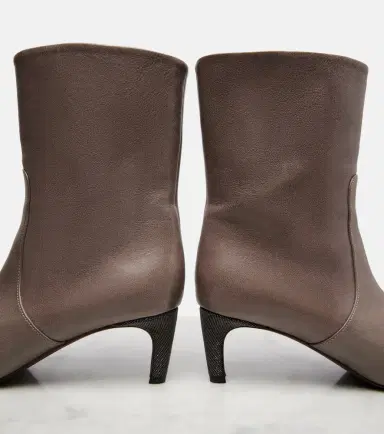 Brunello Cucinelli Monili leather ankle boots | Thumbnail 4 Brunello Cucinelli Monili leather ankle boots | Thumbnail 4
