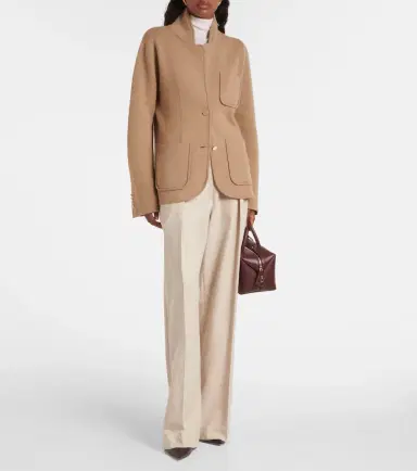 Jardin des Orangers Wool and cashmere blazer | Thumbnail 3