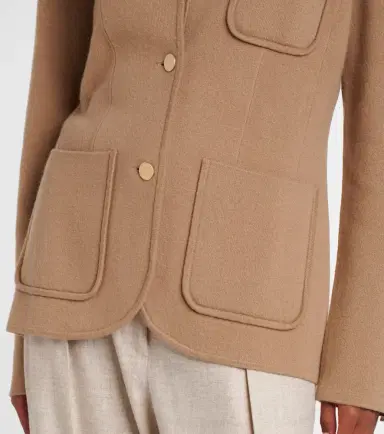 Jardin des Orangers Wool and cashmere blazer | Thumbnail 6