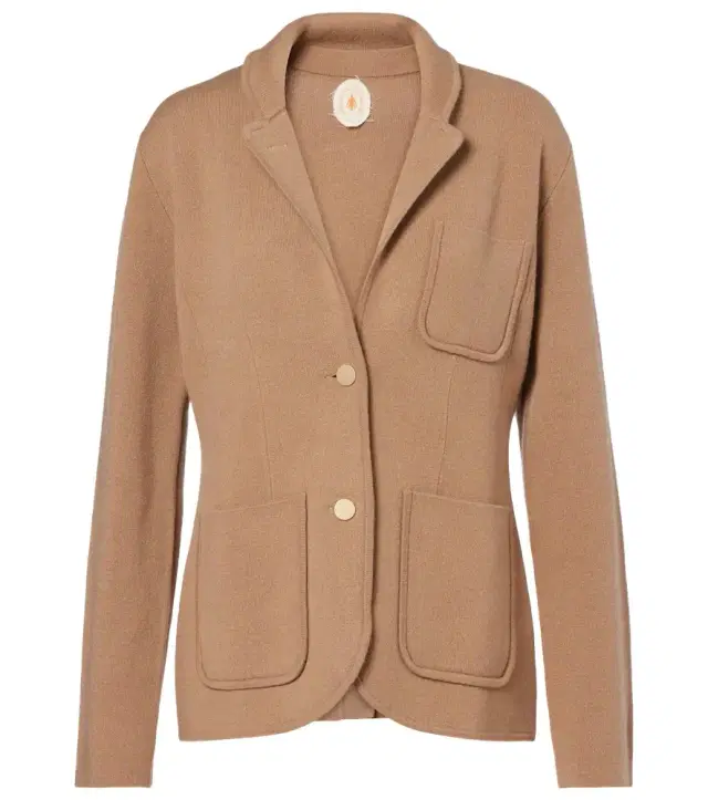 Jardin des Orangers Wool and cashmere blazer