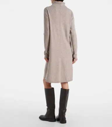 Jardin des Orangers Knitted wool and cashmere midi dress | Thumbnail 6