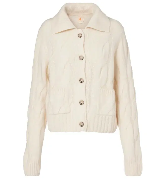 Jardin des Orangers Cable-knit cashmere and silk cardigan