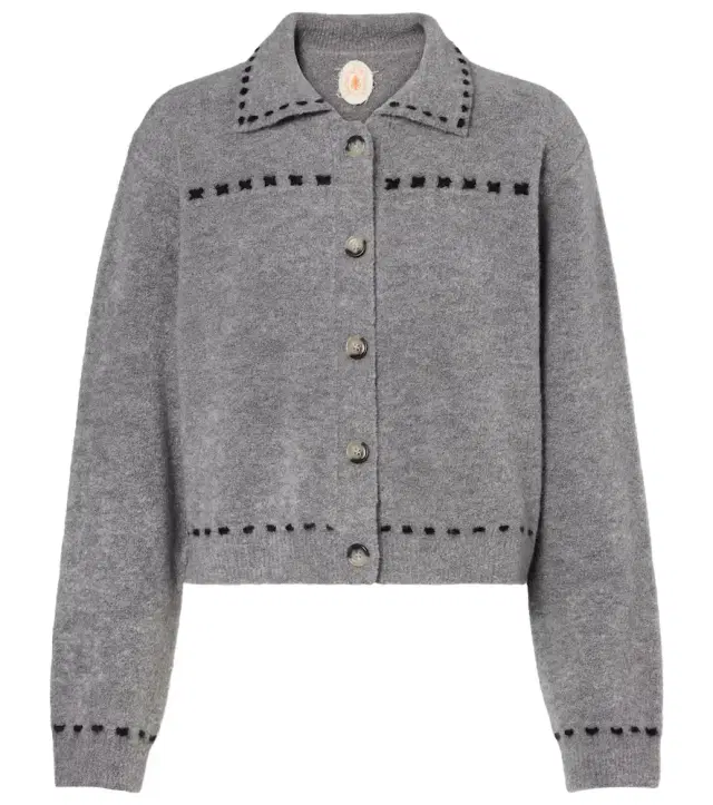 Jardin des Orangers Wool and cashmere-blend cardigan