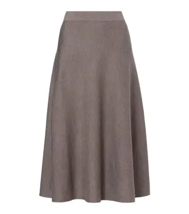 Jardin des Orangers Virgin wool midi skirt | Thumbnail 1