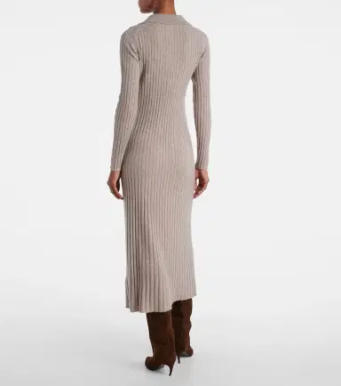 Jardin des Orangers Knitted cashmere polo dress | Thumbnail 3