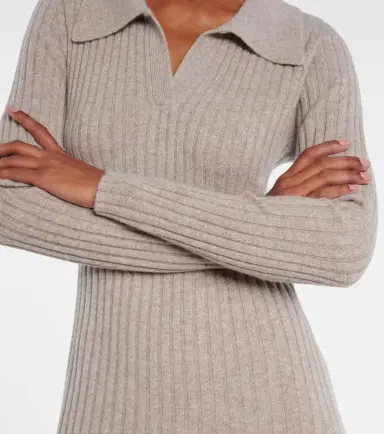 Jardin des Orangers Knitted cashmere polo dress | Thumbnail 5