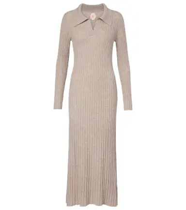 Jardin des Orangers Knitted cashmere polo dress | Thumbnail 1