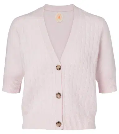 Jardin des Orangers Cable-knit cashmere-blend cardigan | Thumbnail 1