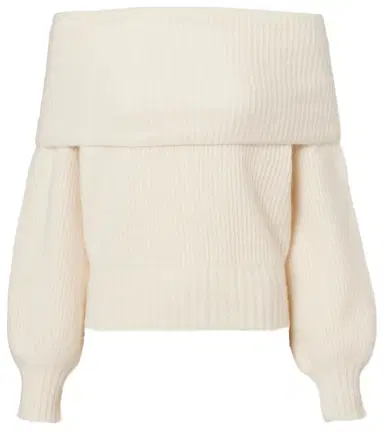 Jardin des Orangers Off-shoulder cashmere and silk sweater | Thumbnail 1