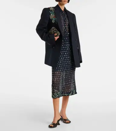 Dries Van Noten Embellished midi skirt | Thumbnail 2