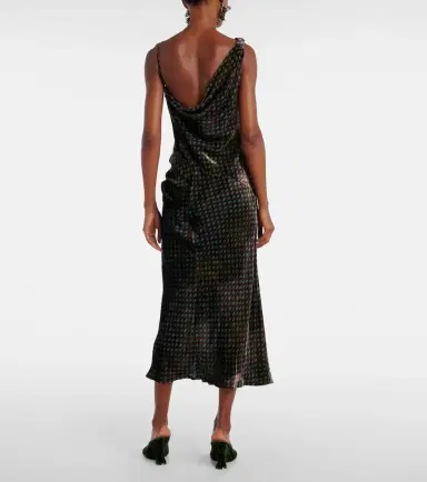Dries Van Noten Asymmetric printed gown | Thumbnail 5