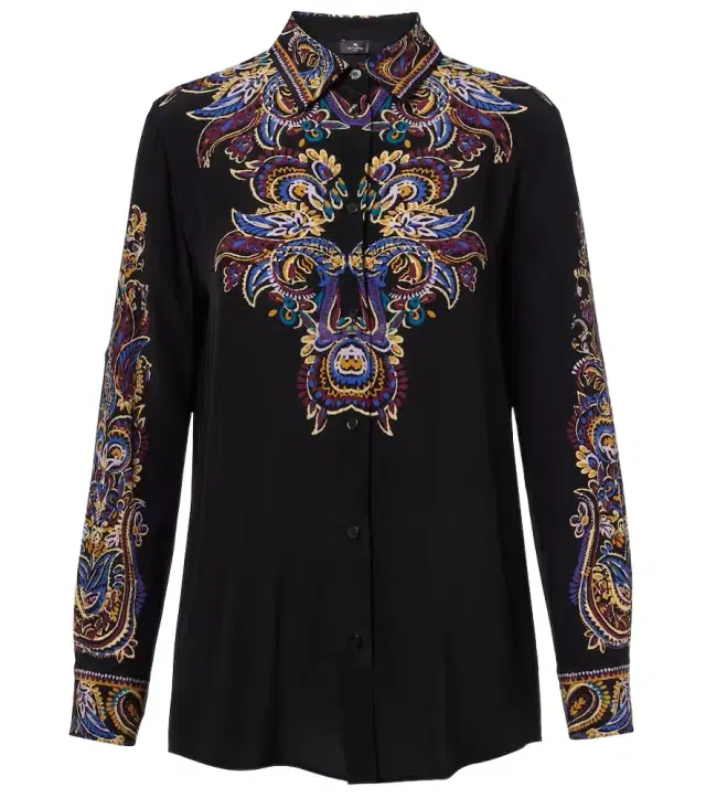 Etro Paisley silk shirt