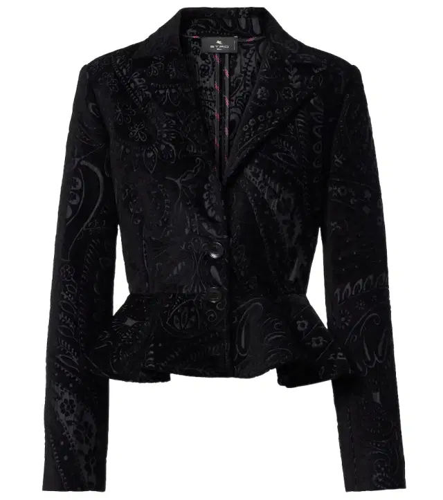 Etro Paisley peplum blazer
