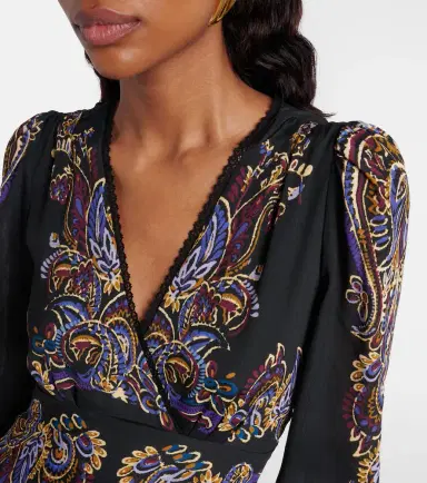 Etro Paisley midi dress | Thumbnail 2