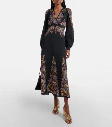 Etro Paisley midi dress | Thumbnail 6
