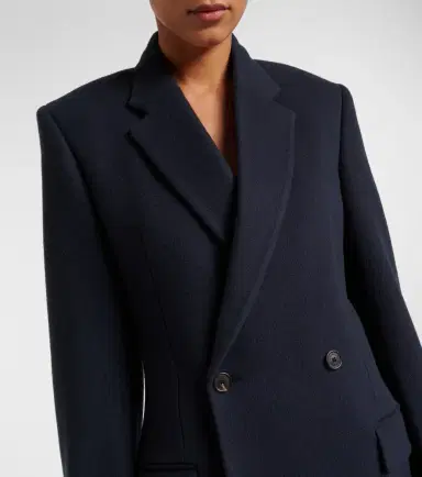 Balenciaga Godet wool coat | Thumbnail 2