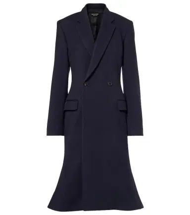 Balenciaga Godet wool coat | Thumbnail 1