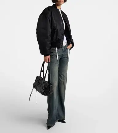 Balenciaga Standard technical satin bomber jacket | Thumbnail 2 Balenciaga Standard technical satin bomber jacket | Thumbnail 2