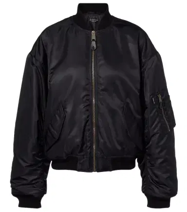 Balenciaga Standard technical satin bomber jacket | Thumbnail 1 Balenciaga Standard technical satin bomber jacket | Thumbnail 1