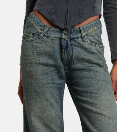 Balenciaga Low-rise wide-leg jeans | Thumbnail 2 Balenciaga Low-rise wide-leg jeans | Thumbnail 2