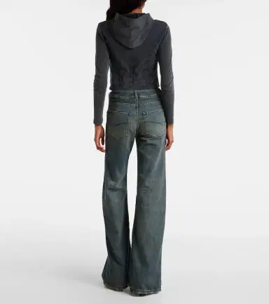Balenciaga Low-rise wide-leg jeans | Thumbnail 3 Balenciaga Low-rise wide-leg jeans | Thumbnail 3