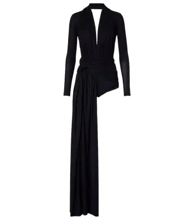 Balenciaga Asymmetric draped minidress | Thumbnail 1
