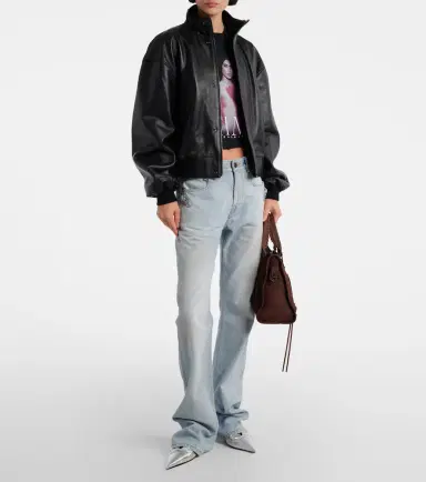 Balenciaga City low-rise straight jeans | Thumbnail 5 Balenciaga City low-rise straight jeans | Thumbnail 5