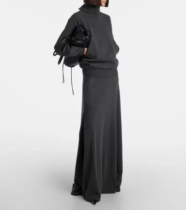 Balenciaga High-rise wool maxi skirt | Thumbnail 5 Balenciaga High-rise wool maxi skirt | Thumbnail 5