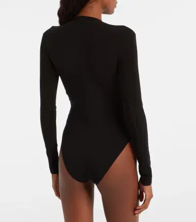 Balenciaga V-neck bodysuit | Thumbnail 4 Balenciaga V-neck bodysuit | Thumbnail 4
