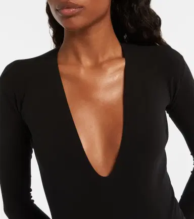 Balenciaga V-neck bodysuit | Thumbnail 6 Balenciaga V-neck bodysuit | Thumbnail 6