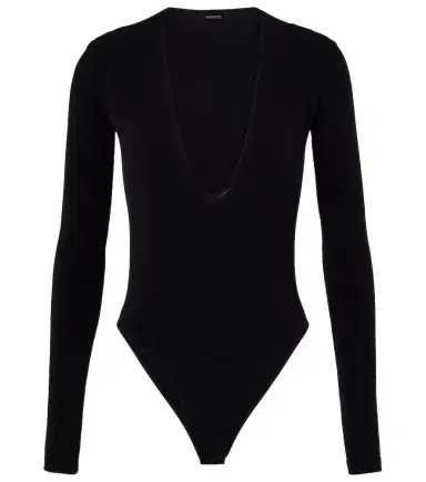 Balenciaga V-neck bodysuit | Thumbnail 1 Balenciaga V-neck bodysuit | Thumbnail 1