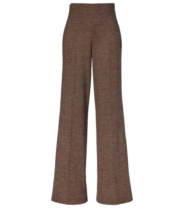 Isaiah wool wide-leg pants