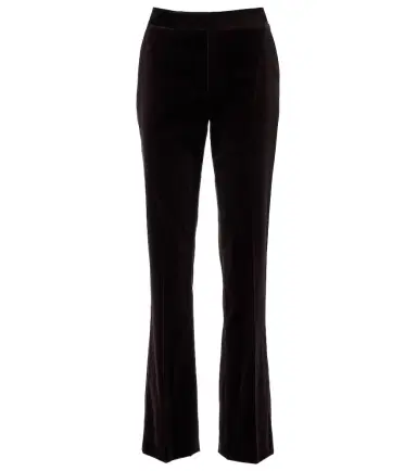 Ralph Lauren Collection Cotton-blend velvet straight pants | Thumbnail 1 Ralph Lauren Collection Cotton-blend velvet straight pants | Thumbnail 1
