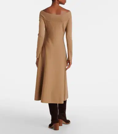 Ralph Lauren Collection Abrillong cashmere-blend midi dress | Thumbnail 3