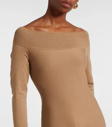 Ralph Lauren Collection Abrillong cashmere-blend midi dress | Thumbnail 4