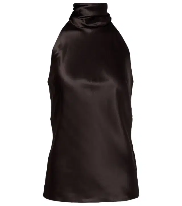 Ralph Lauren Collection Chilton halterneck silk-blend top