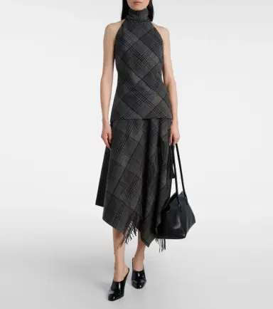 Ralph Lauren Collection Hadia fringed wool midi skirt | Thumbnail 2 Ralph Lauren Collection Hadia fringed wool midi skirt | Thumbnail 2